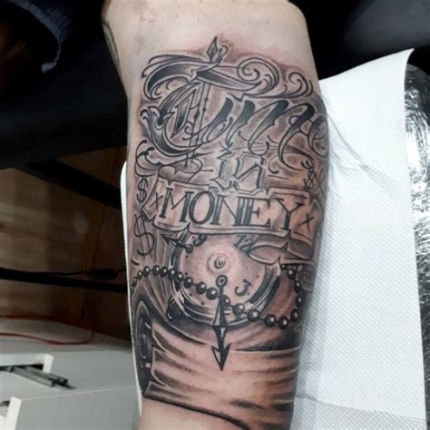 25+ Time Is Money Tattoo Ideas You Have To See To。